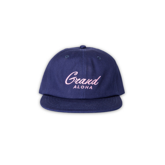 Grand Aloha Hat (Blue/Pink)